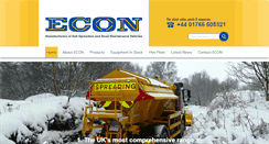 Desktop Screenshot of econ.uk.com