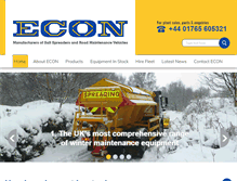 Tablet Screenshot of econ.uk.com